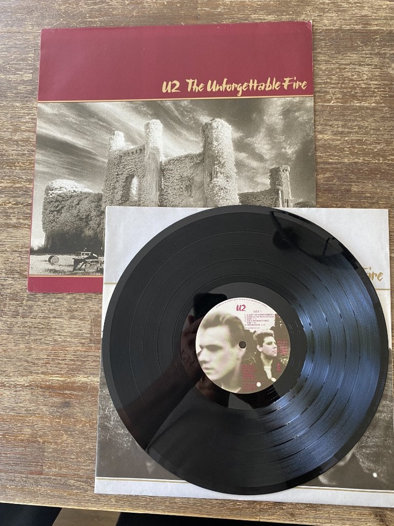 U2 – The Unforgettable Fire, Cd's en Dvd's, LP, Ophalen of Verzenden, Zo goed als nieuw, 12 inch