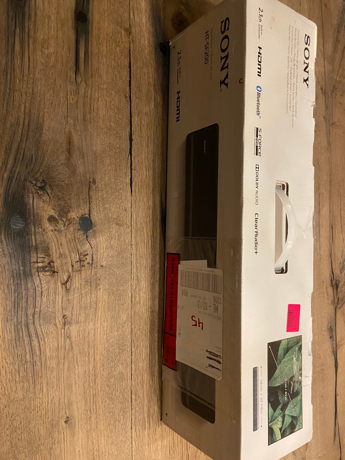Soundbar Sony HT-SF200, Audio, Tv en Foto, Soundbars, Ophalen of Verzenden, Zo goed als nieuw