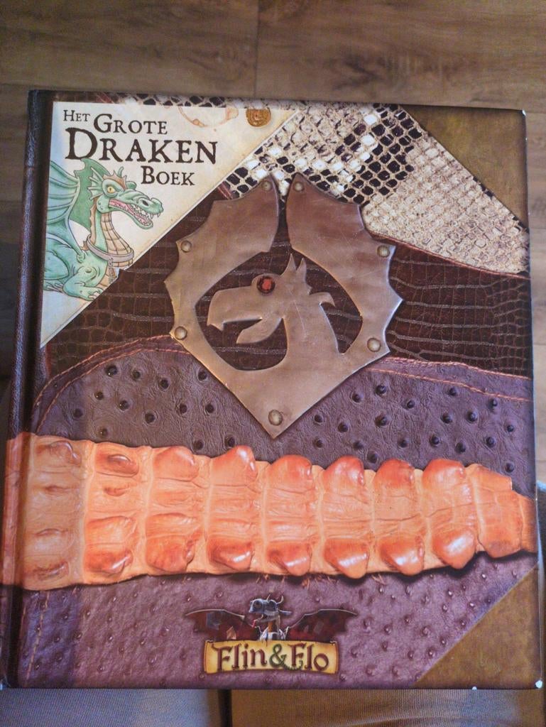 Het Grote Drakenboek - Flin & Flo, Boeken, Ophalen of Verzenden, Zo goed als nieuw, Flin & Flo, Fictie algemeen