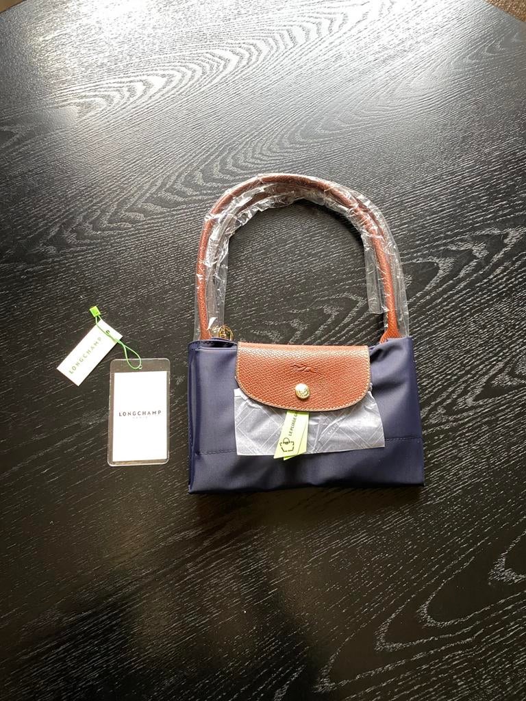 'longchamp, tas., Ophalen of Verzenden, Nieuw, Blauw, Handtas