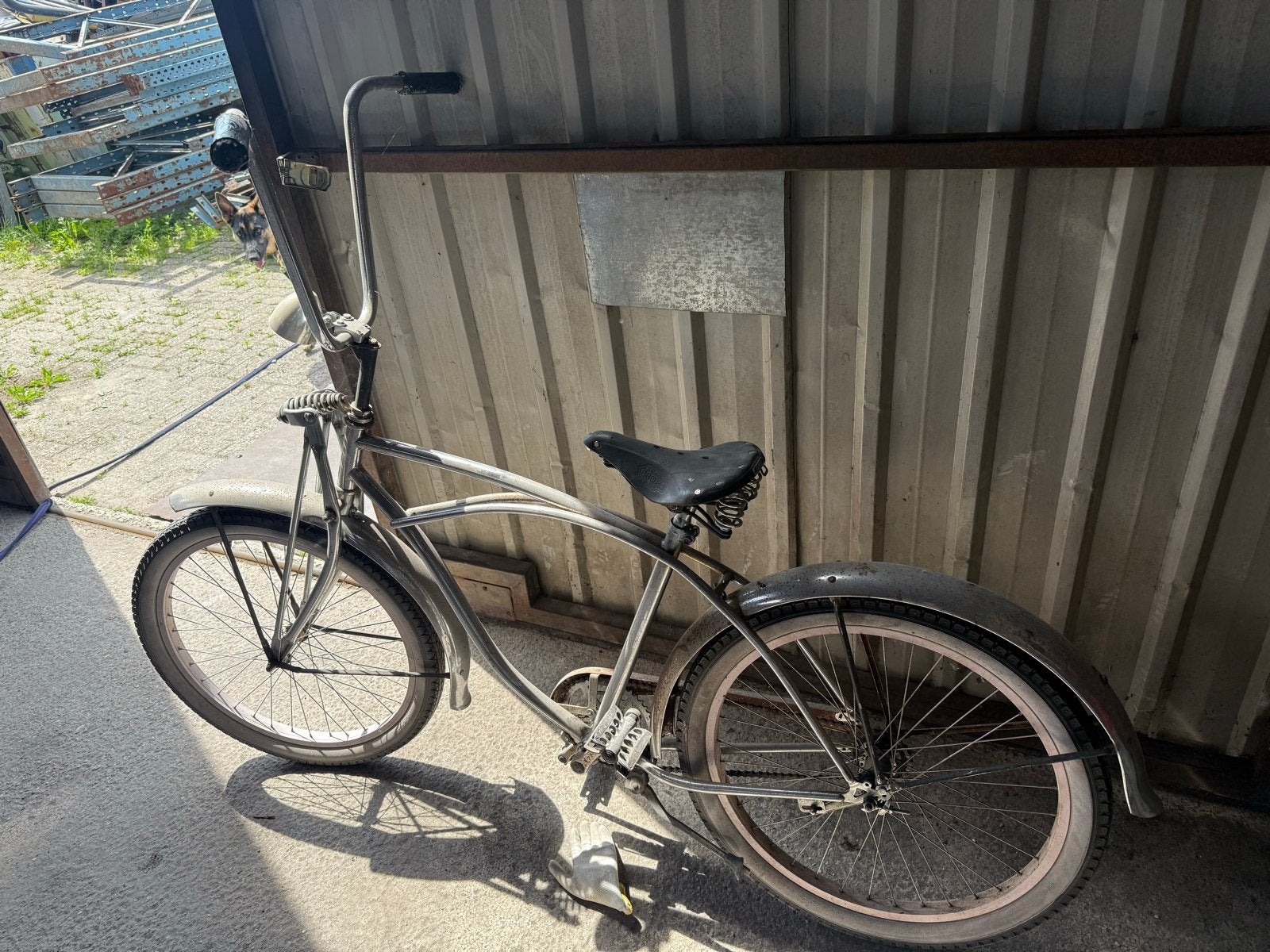 Chrome Oldskool Fiets met Brooks Zadel - Johnny Loco, Ophalen, O, O, O