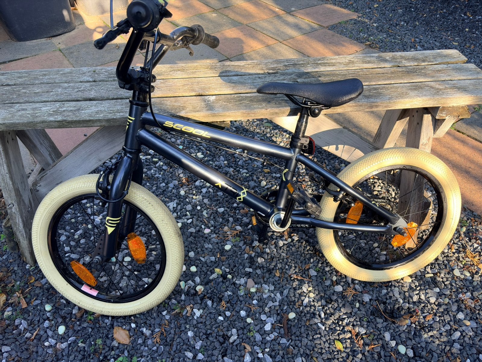Stoere bmx, Ophalen, 16 tot 20 inch, Staal, Zo goed als nieuw