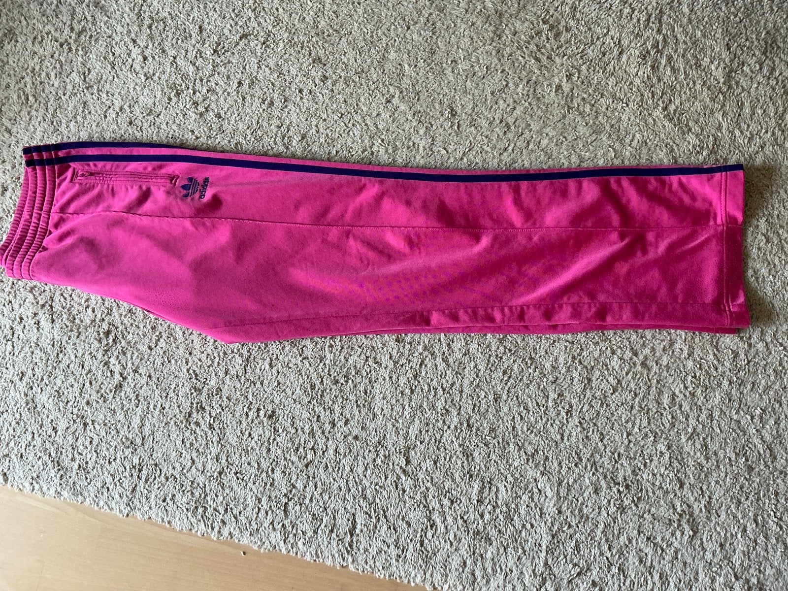 Adidas roze trainingsbroek maat 38, Roze, Lang, Gedragen, Ophalen