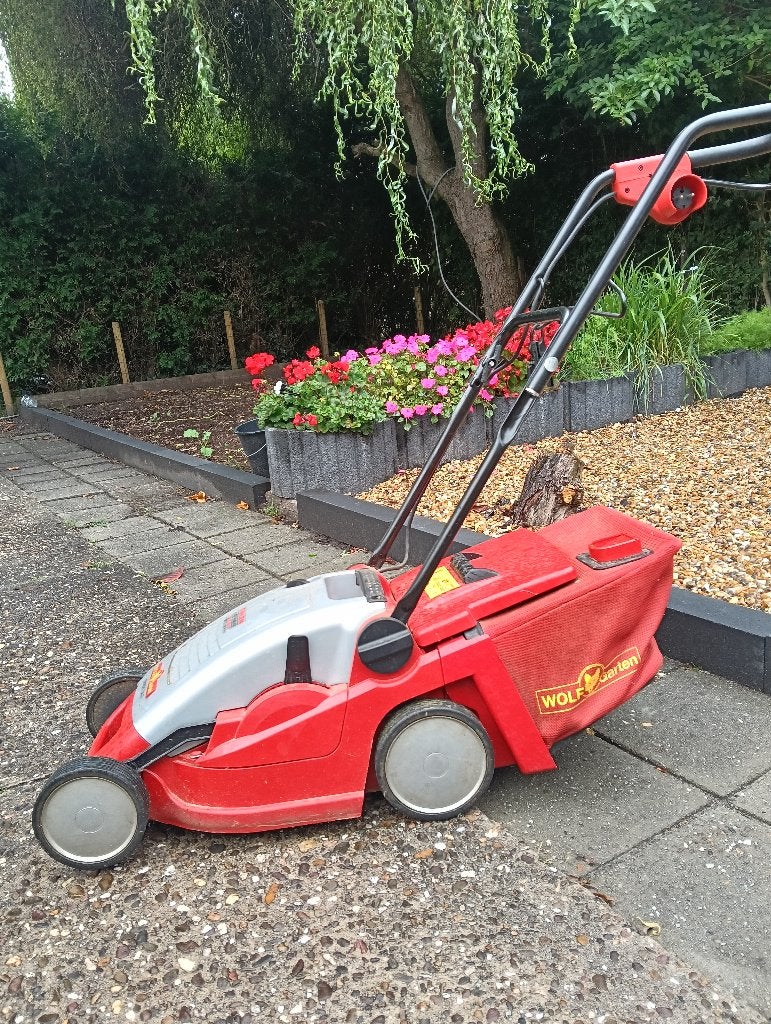 Grasmaaier elektrisch, Tuin en Terras, Ophalen, Gebruikt, Elektrische grasmaaier