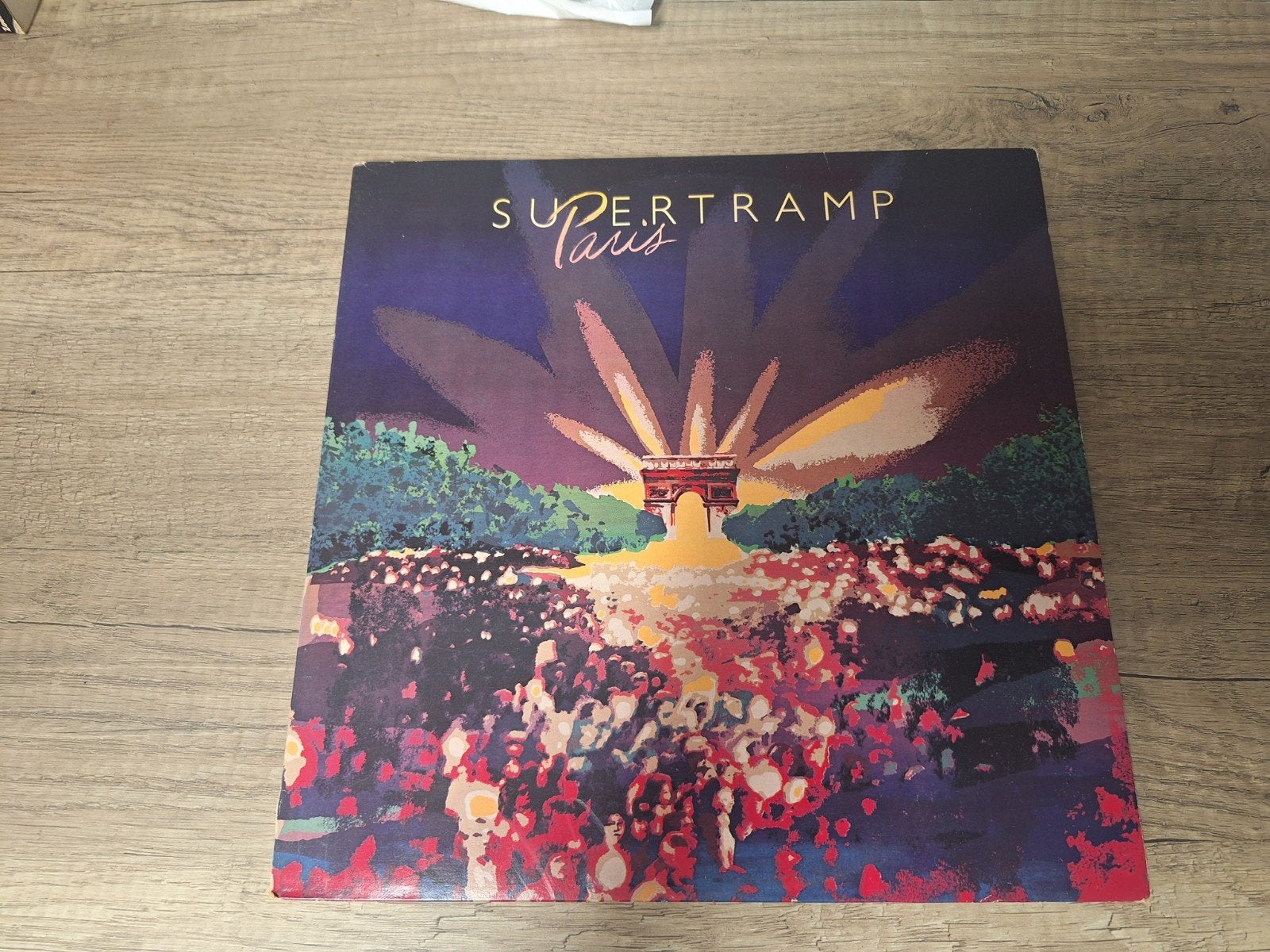 Vintage vinyl album Supertramp - Paris (Dubbel-LP), Gebruikt, Pop, Ophalen of Verzenden, Dubbel-LP