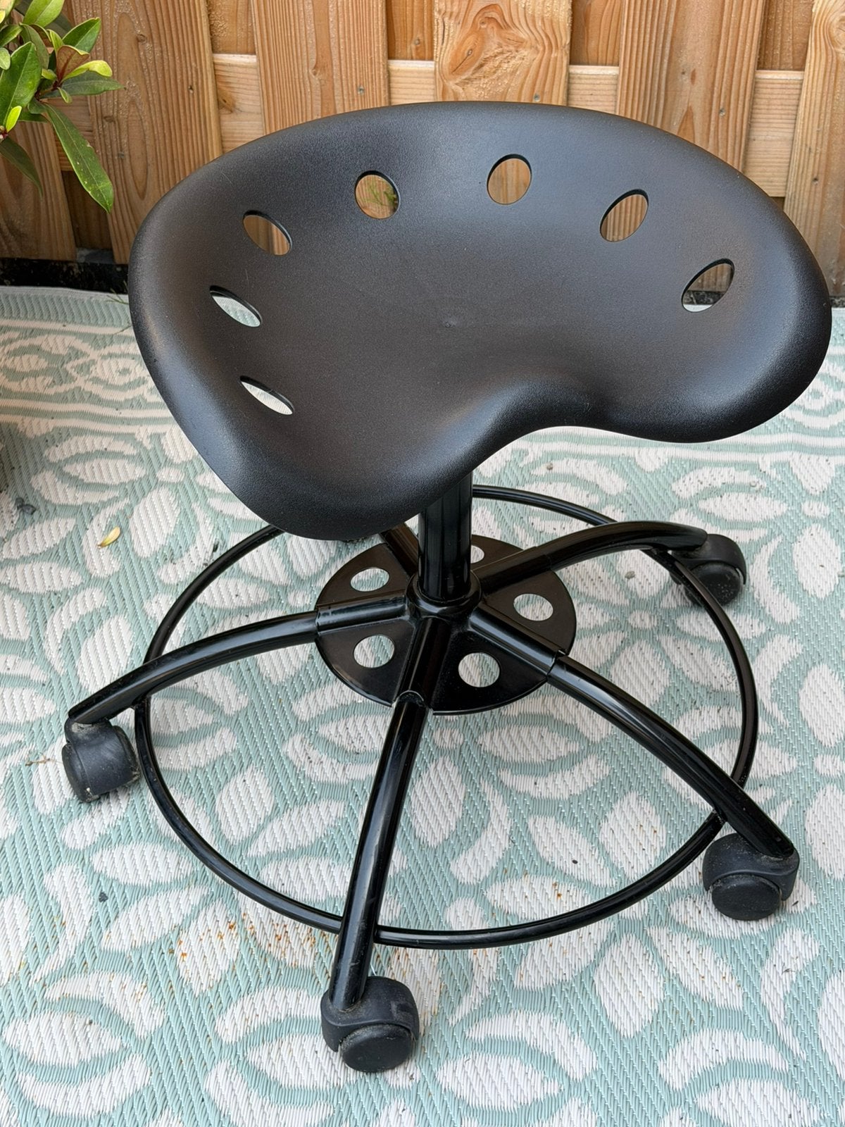 Vintage Ikea ergonomisch tractor  krukje, Huis en Inrichting, Krukjes, Ophalen, Gebruikt, Overige materialen