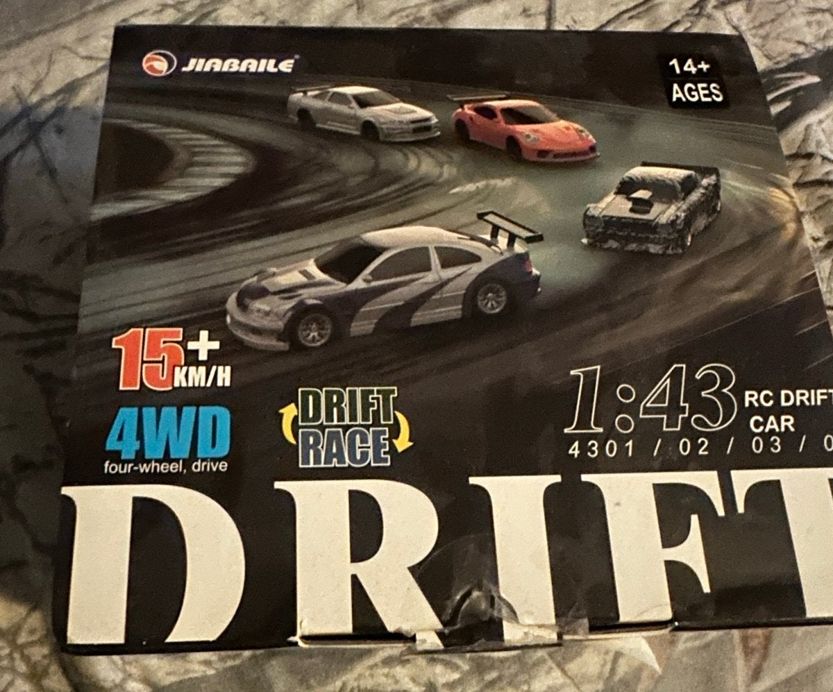 RC Drift Auto 1:43 BMW GTR, Hobby en Vrije tijd, Modelbouw | Radiografisch | Auto's, Elektro, Verzenden, Nieuw, Auto onroad