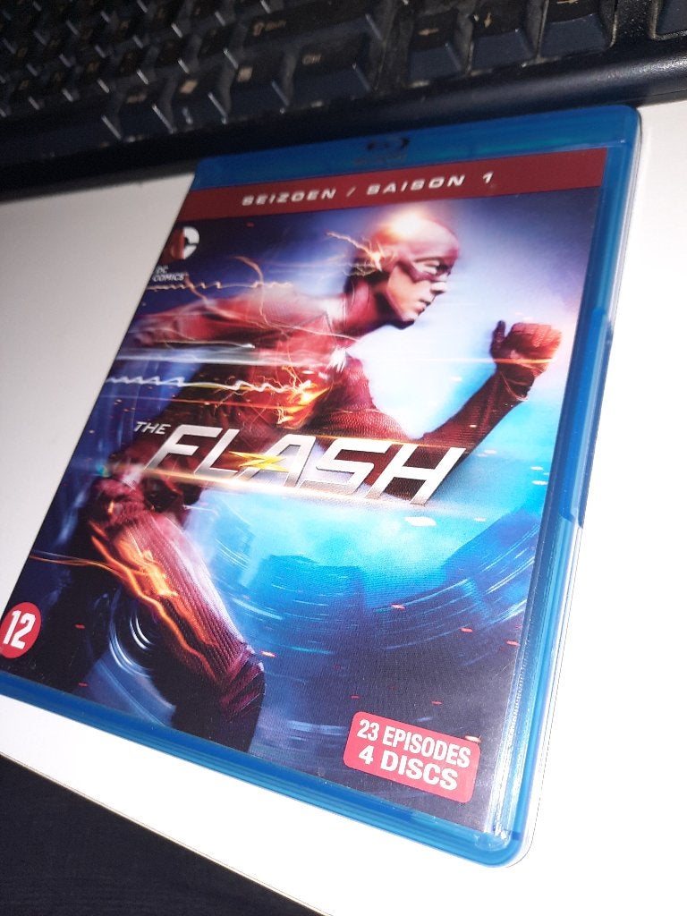 4 DISC BLU RAY FLASH SEIZOEN 1, Ophalen, Zo goed als nieuw, Tv en Series