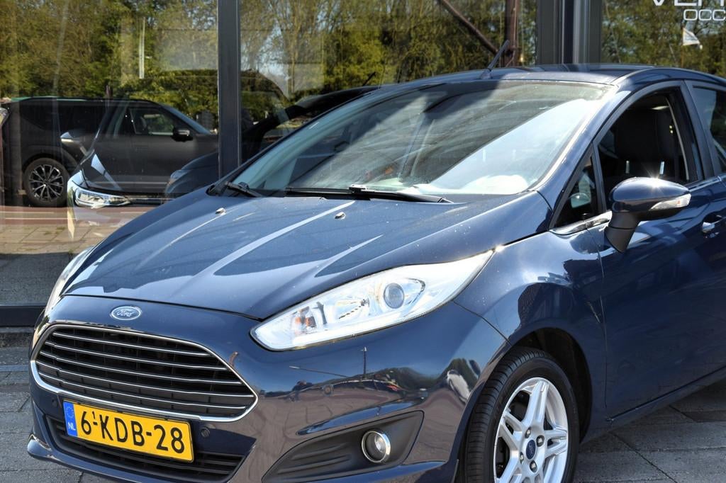 Ford Fiesta 1.6 Ti-VCT Titanium, 4 cilinders, Blauw, Origineel Nederlands, Fiësta