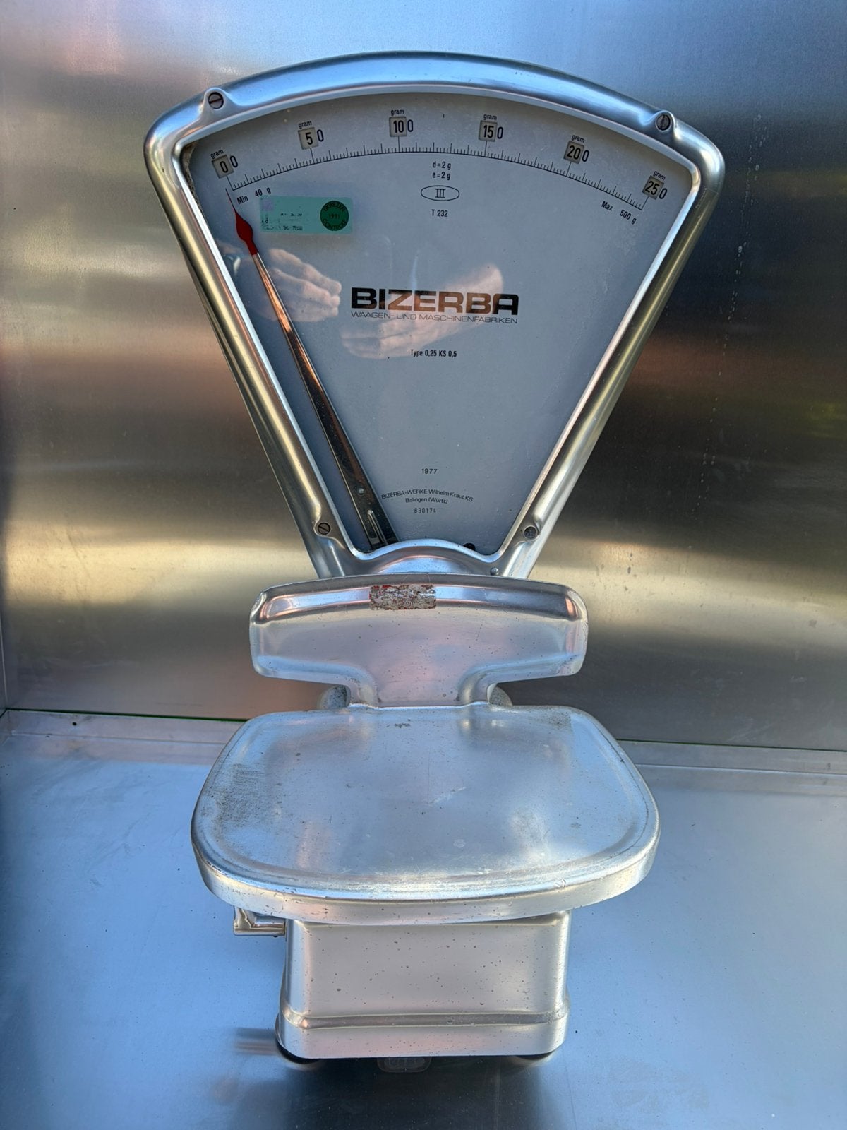 Weegschaal, Ophalen, Keukenweegschaal, 1 tot 500 gram, Gebruikt