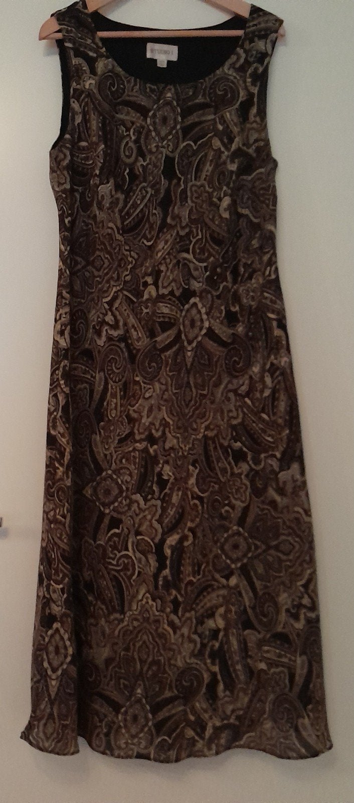 Nieuwe Studio I jurk met paisley print, Kleding | Dames, Jurken, Maat 38/40 (M), Bruin, Nieuw, Ophalen of Verzenden