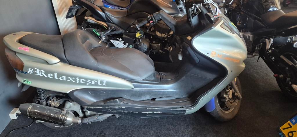 Yamaha Majestic, Ophalen