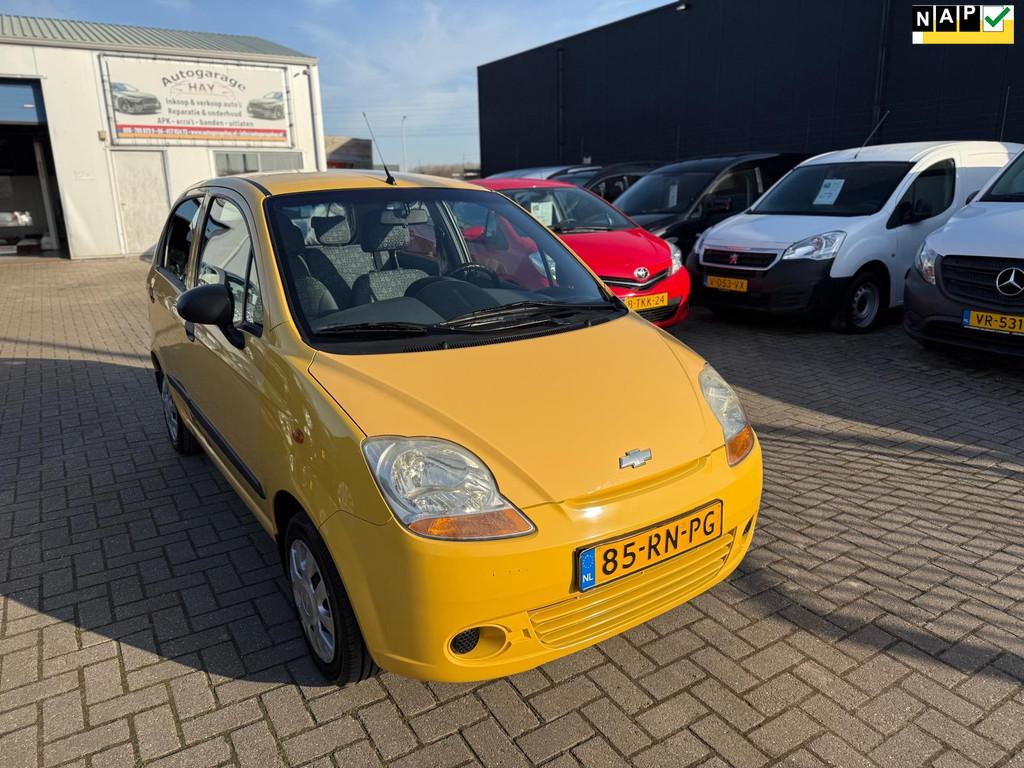 Chevrolet Matiz 0.8 Spirit|APK 17-07-2026, Auto's, Chevrolet, Voorwielaandrijving, Gebruikt, Origineel Nederlands, Bedrijf