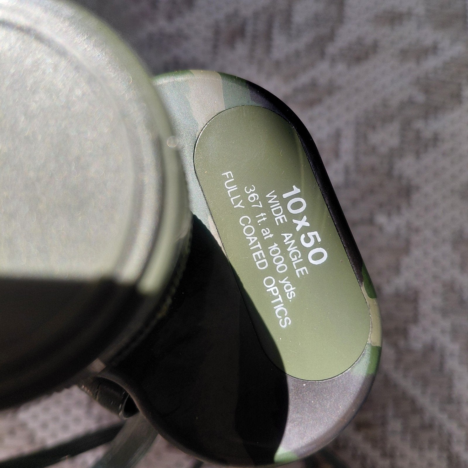 Militaire verrekijker 10x50 met tas - Lanssen Wide Angle, Gebruikt, 8 tot 12x, Met hoes of tas, Porro (met knik)