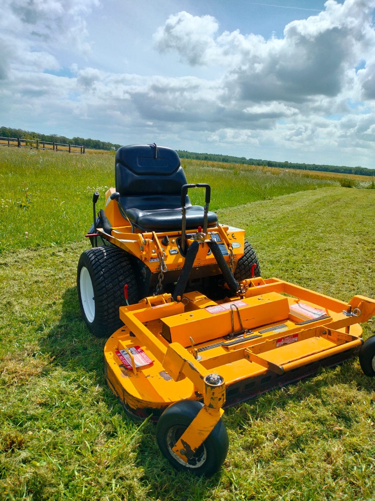 Walker Mbsd18pk zitmaaier, Ophalen, Gebruikt, Walker, Mulchfunctie
