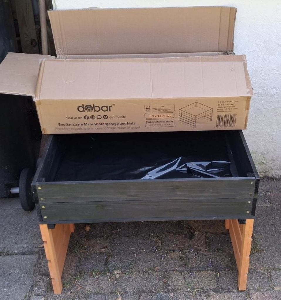 GARAGE voor ROBOTMAAIER, Ophalen, Nieuw, Meer dan 25 cm