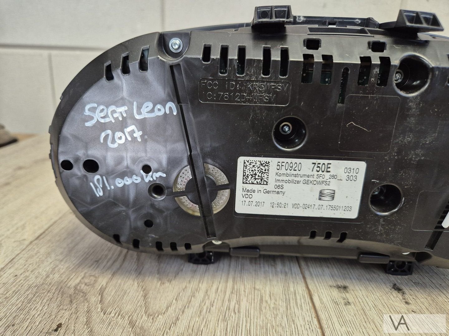 Seat Leon 5f 2013 - 2021 tellerklok cockpit 5f0920750e €100, Gebruikt, -, -, Ophalen of Verzenden
