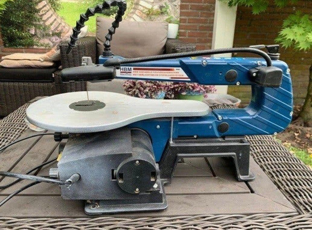 Zgan, HBM Variabele Figuurzaagmachine (met verlichting en st, Ophalen, Minder dan 600 watt, Figuurzaag