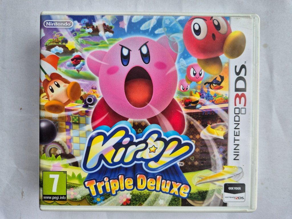 KIRBY triple deluxe, Gebruikt, 1 speler, Racen en Vliegen, Ophalen of Verzenden
