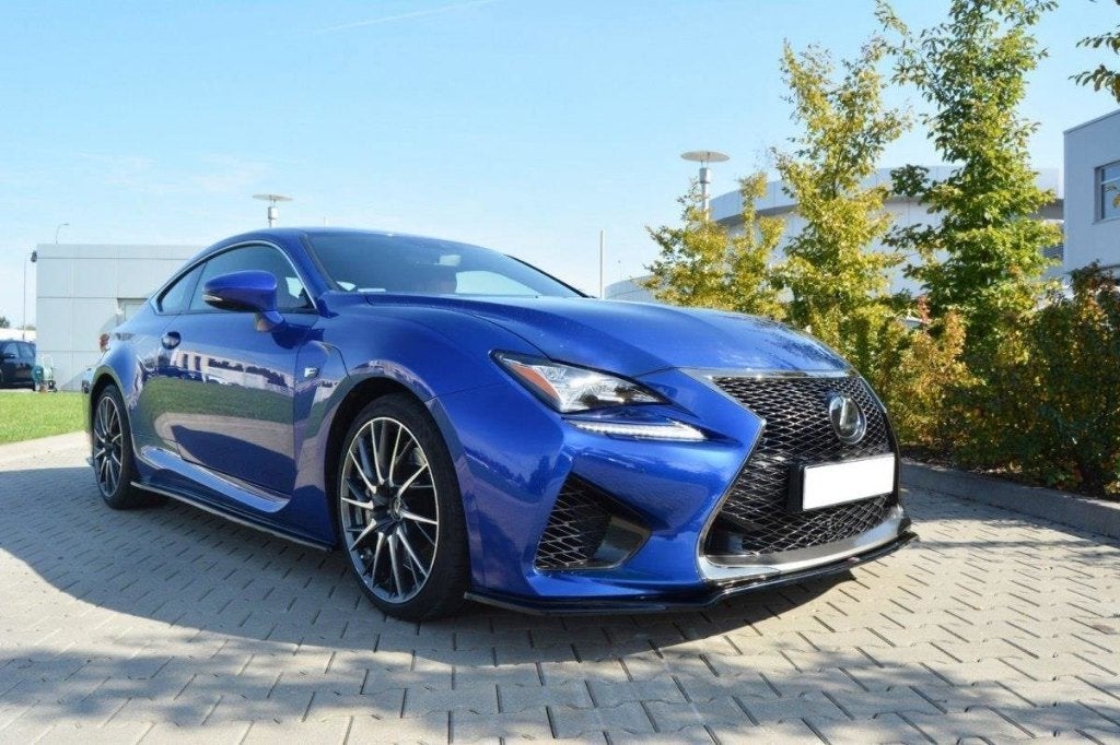 Voorlip sideskirt diffuser spoiler Lexus RCF RC F RC-F 14-18, Ophalen of Verzenden