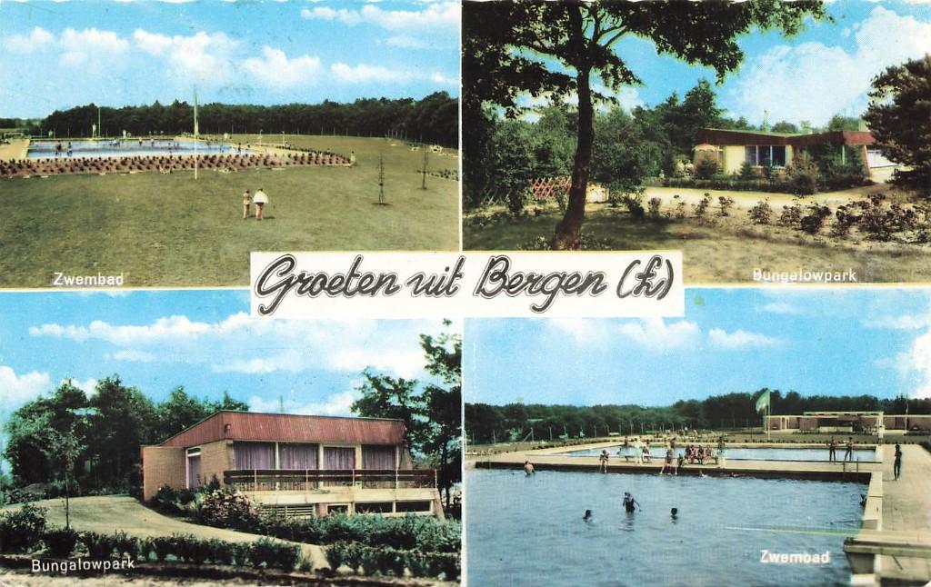 Groeten uit Bergen (L), Verzamelen, Ophalen of Verzenden, 1960 tot 1980, Gelopen, Limburg