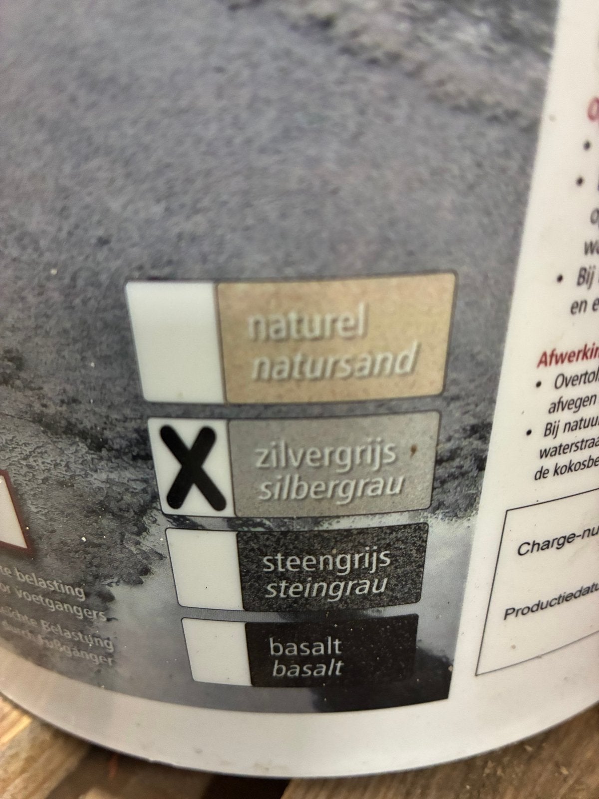 Varistone LM Aqua voegmortel - Zilvergrijs 12,5 KG, Nieuw, Ophalen of Verzenden, H, 10 tot 15 liter
