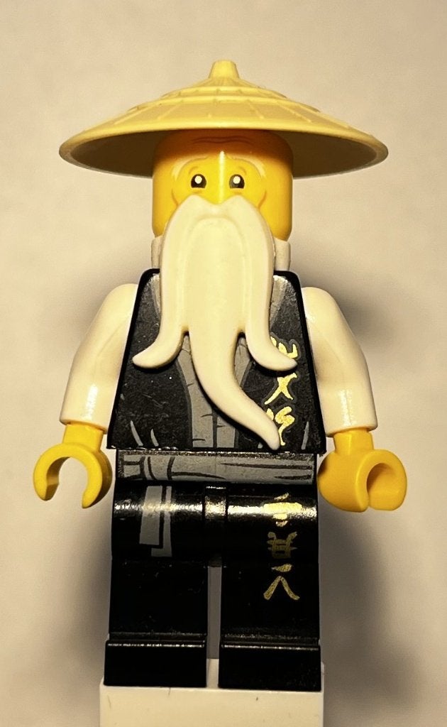 Lego Ninjago Sensei Wu (Legacy) - njo0495, Verzenden, Lego, Zo goed als nieuw, Minifiguur