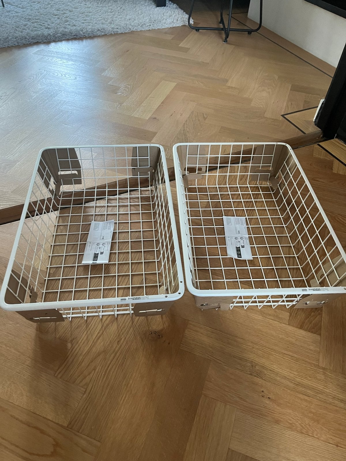 IKEA ALTARLIDEN Draadmanden, wit, Ophalen, Nieuw