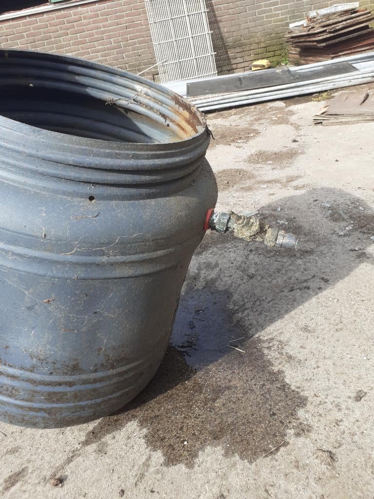 Regenton, 75 tot 150 liter, Ophalen, Gebruikt, Kunststof