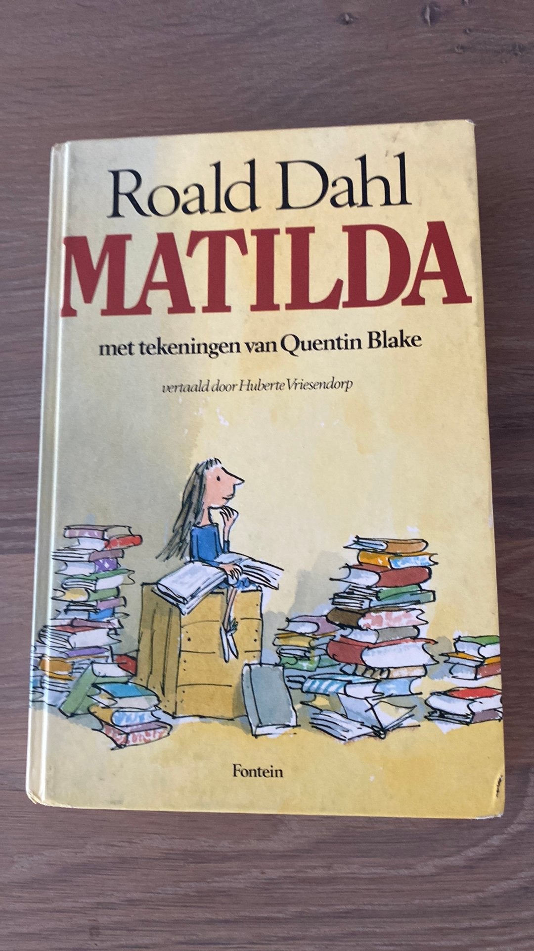 Roald Dahl - Matilda ( 7 t/m 12 jaar ), Boeken, Ophalen, Zo goed als nieuw, Roald Dahl