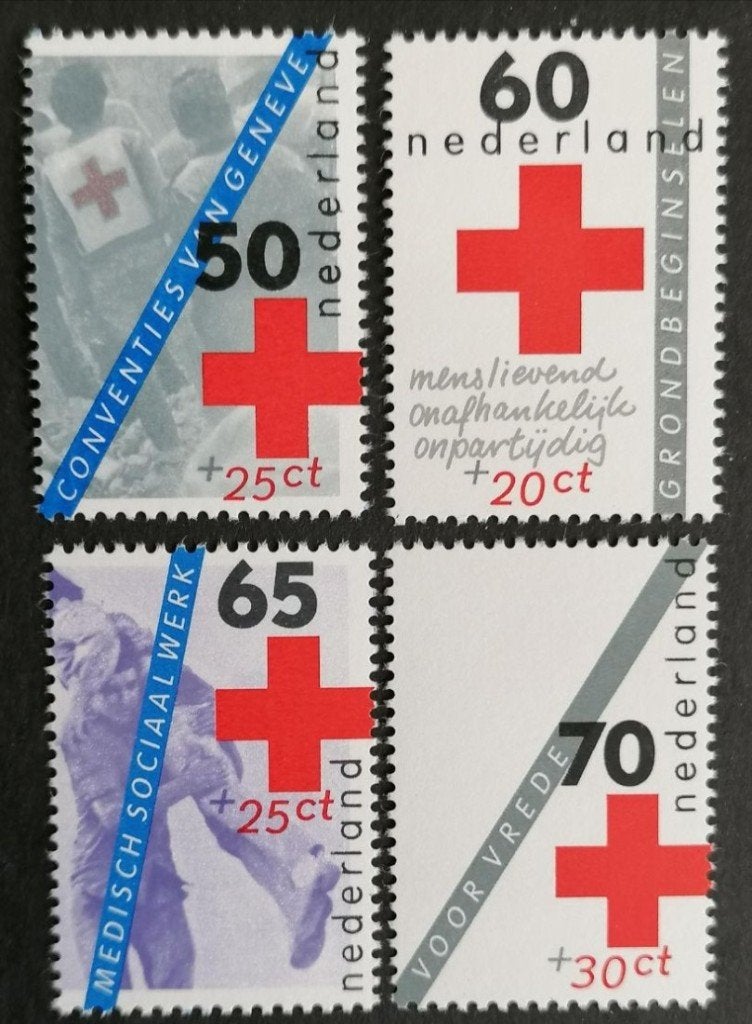 Nederland 1983 - nvph 1289-1292 - Rode Kruis, Ophalen of Verzenden, Na 1940, Postfris