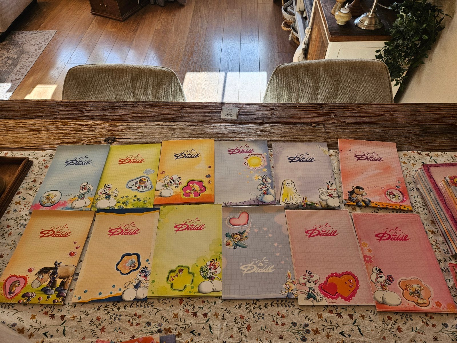 Diddl Schriften Collectie - Diverse Ontwerpen, Verzamelen, Diddl, Zo goed als nieuw, Papier, Kaart of Schrift, Ophalen of Verzenden