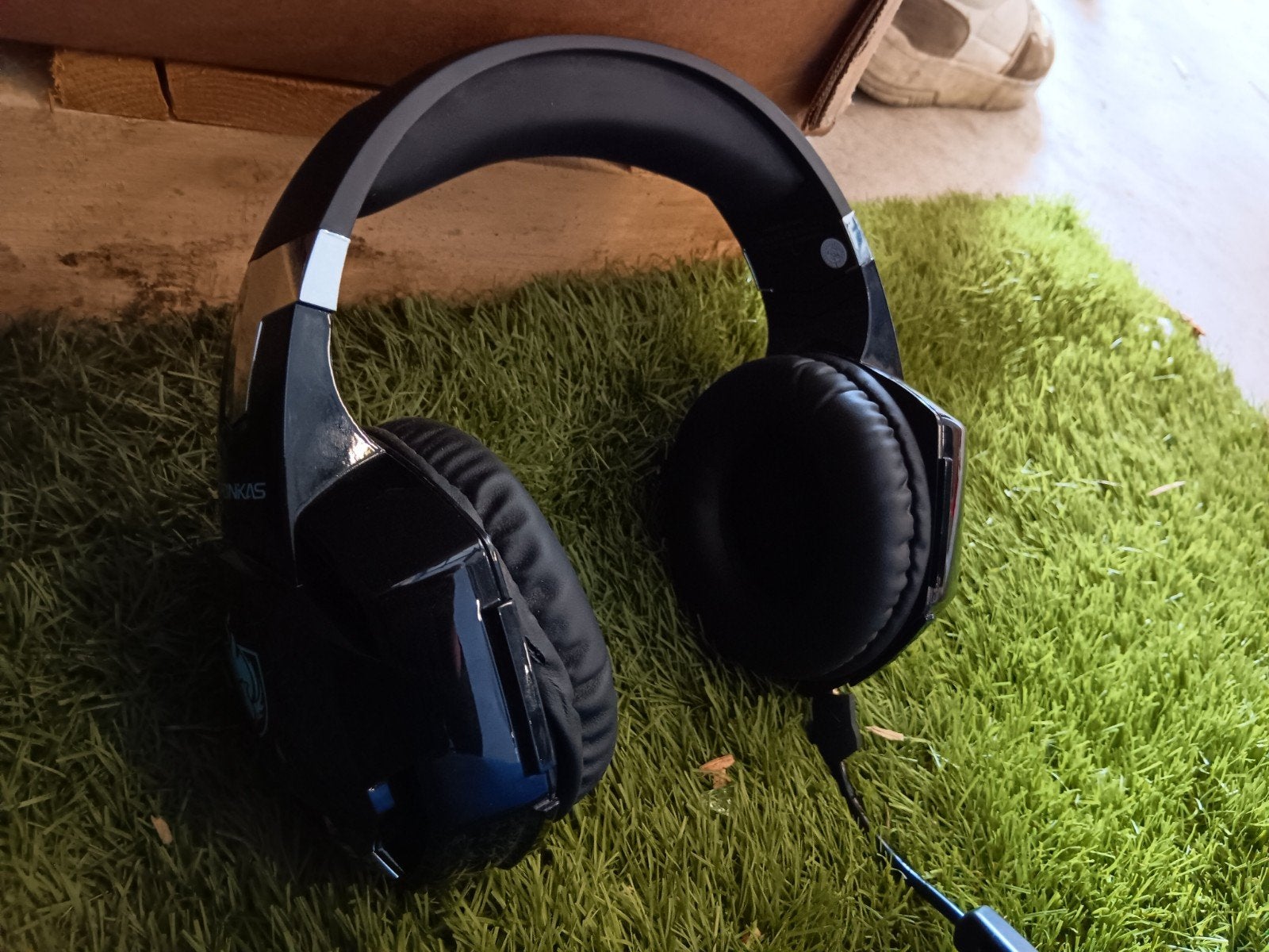 Nieuwe PHOINKAS Gaming Headset met Microfoon, Overige merken, Gaming, Nieuw, Ophalen of Verzenden