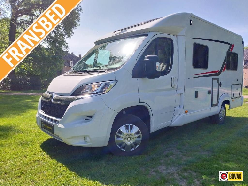 Luxe Bürstner Nexxo Van T 569 met een lengte van 59, Caravans en Kamperen, Campers, Niet ingevuld, Ringverwarming, Treinzit, Bedrijf