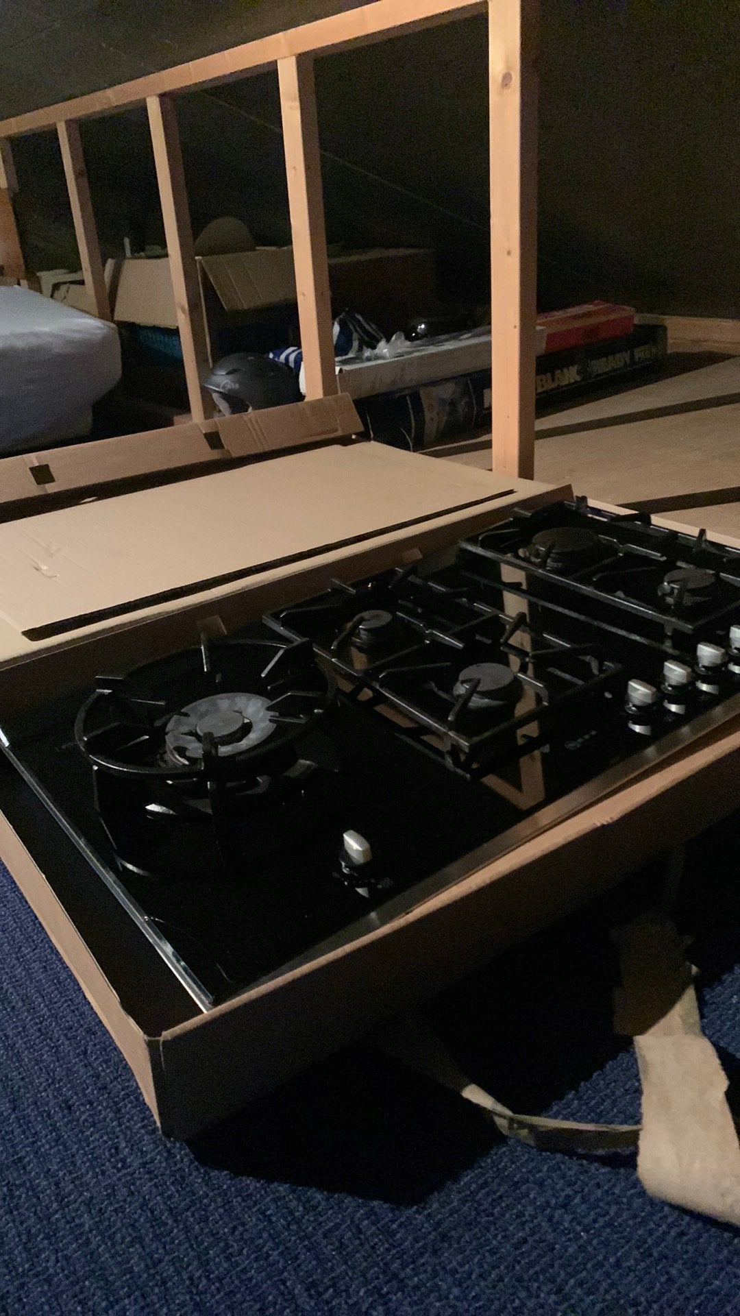 Neff gaskookplaat, met wokbrander, Ophalen, Zo goed als nieuw, Inbouw, Gas