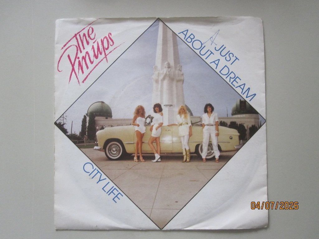 THE PINUPS - just about a dream - vinyl 7", Gebruikt, 7 inch, Ophalen of Verzenden, Pop