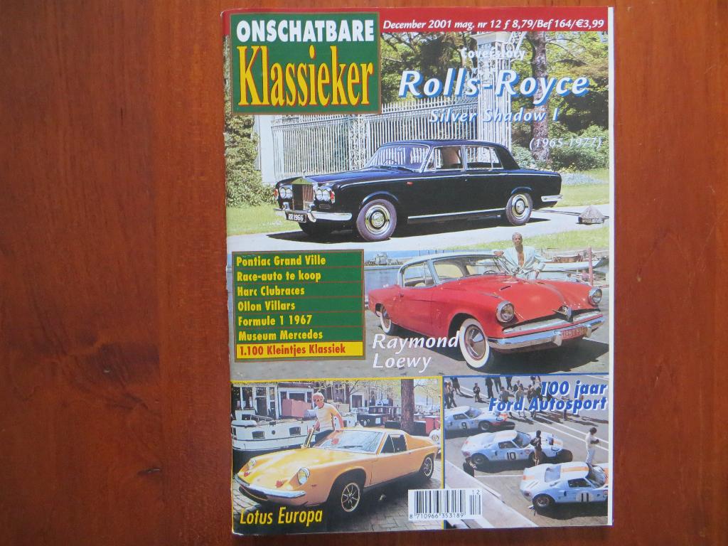 Onschatbare Klassieker 12 2001 Rolls-Royce Silver Shadow I, Ophalen of Verzenden, Nieuw, Ford