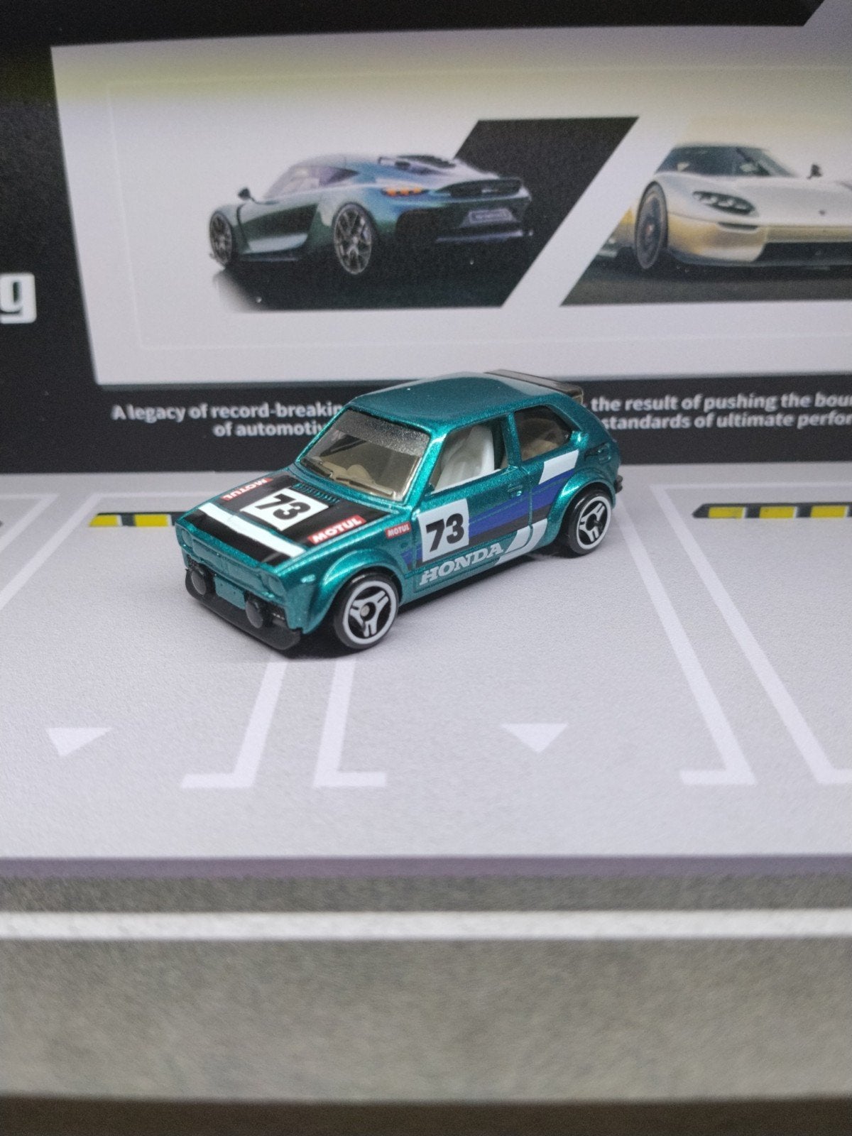 Hotwheels '73 honda Civic custom hot wheels, Ophalen of Verzenden, Nieuw, Auto