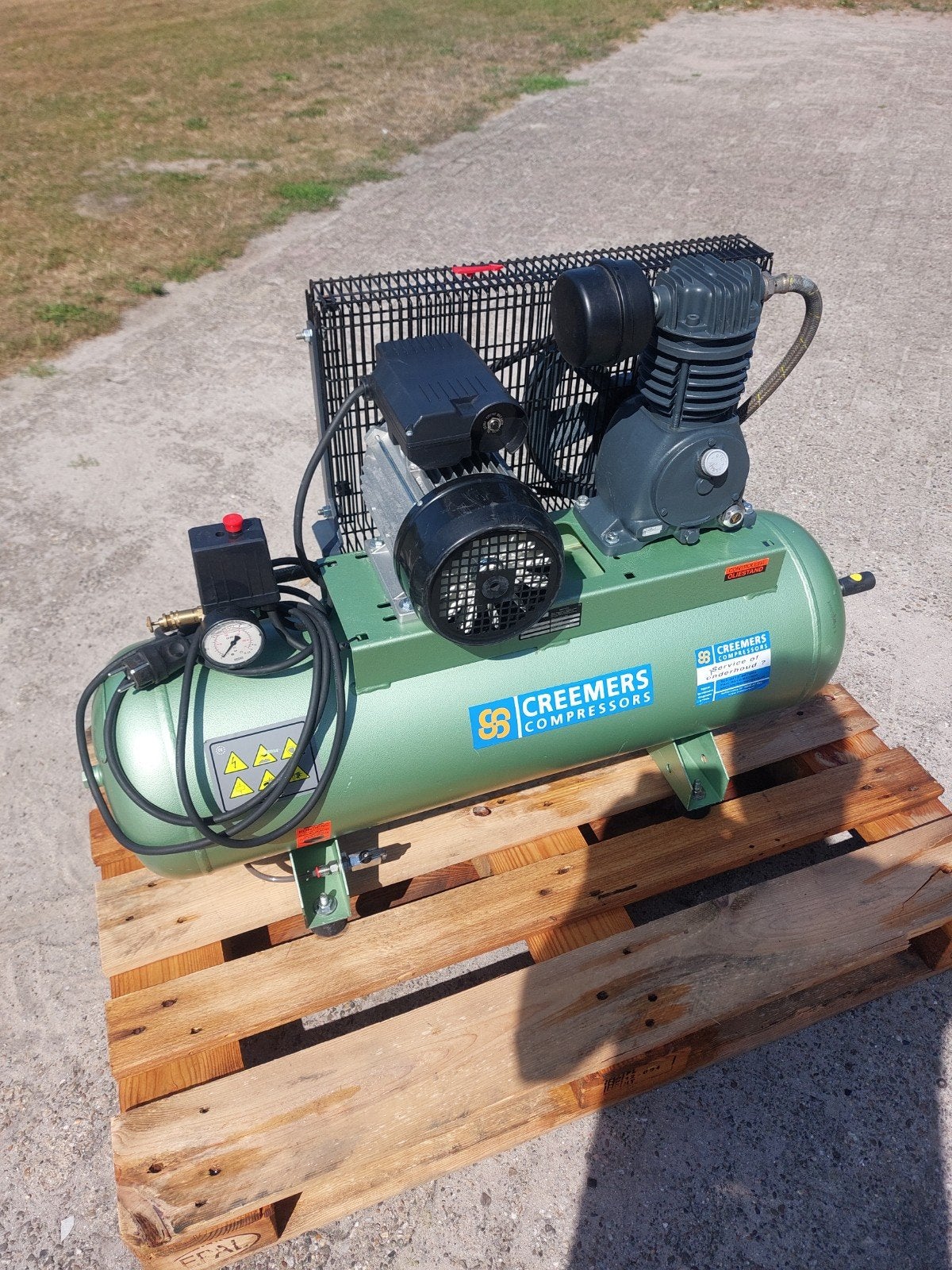 creemers compressor csg 160/60k, 100 liter of meer, Ophalen