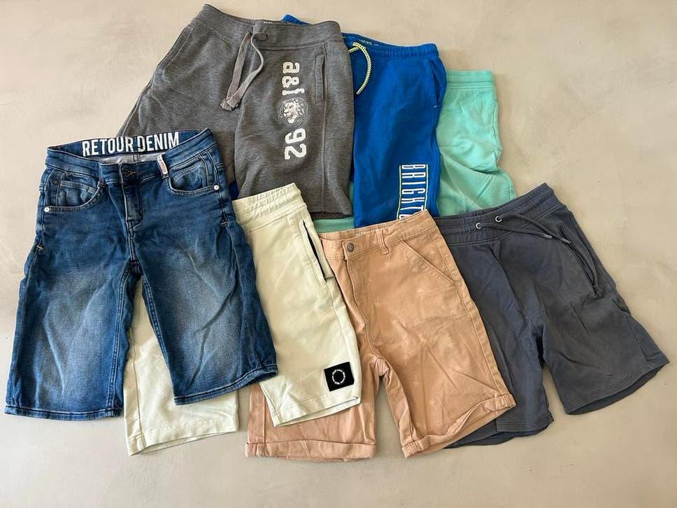 Kledingpakket jongens (shorts, joggingbroeken, shirts), Ophalen of Verzenden, Gebruikt, Jongen