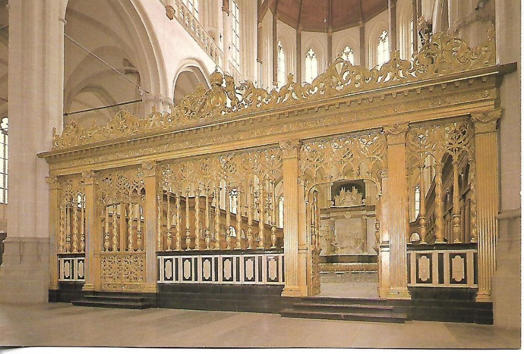 Amsterdam- -Koorhek Nieuwe Kerk., Verzenden, 1980 tot heden, Ongelopen, Noord-Holland