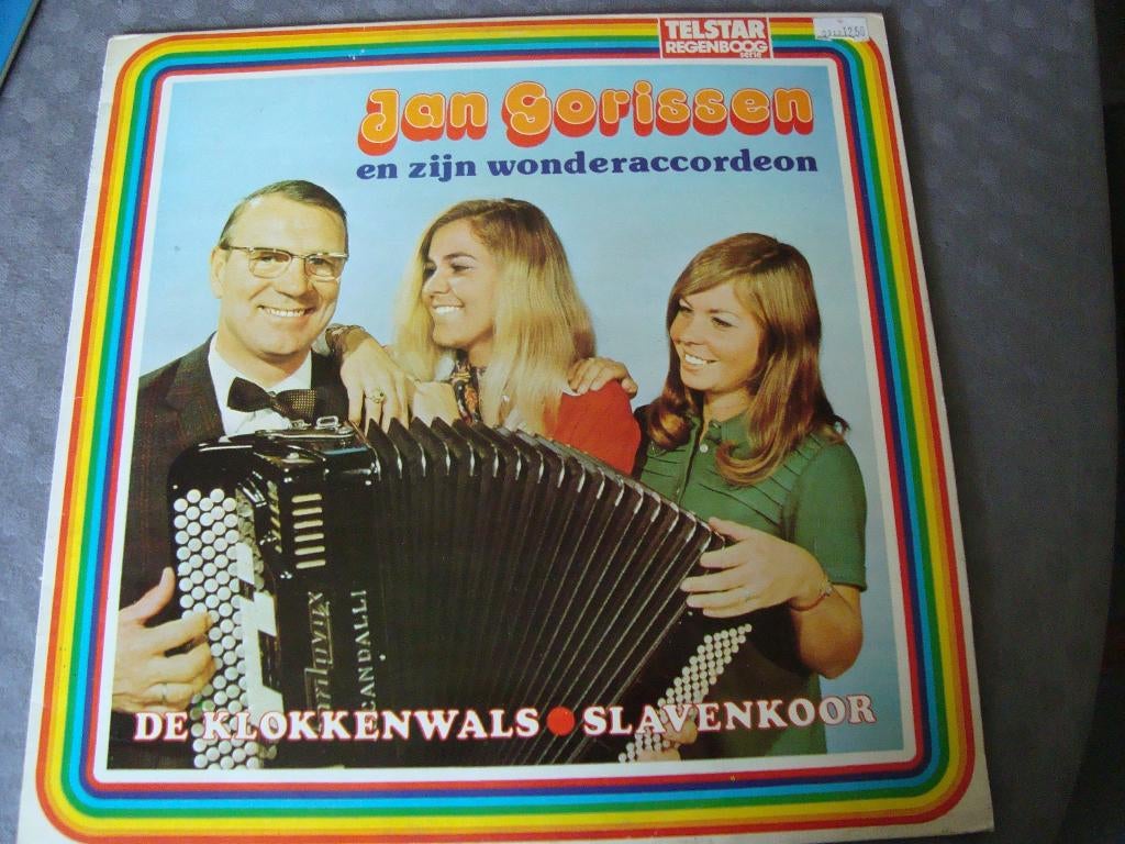 Jan gorissen en zijn wonderaccordeon, Ophalen of Verzenden, Zo goed als nieuw, 12 inch, Levenslied of Smartlap