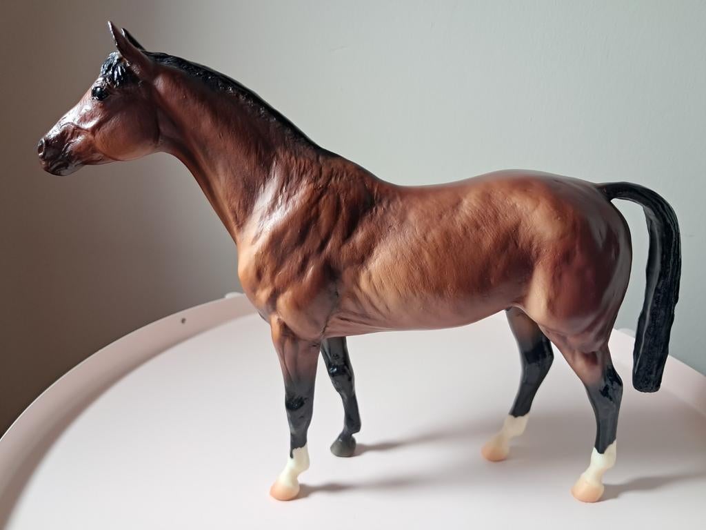 Breyer warmbloedpaard, Verzamelen, Dierenverzamelingen, Zo goed als nieuw, Beeldje of Figuurtje, Paard, Ophalen of Verzenden
