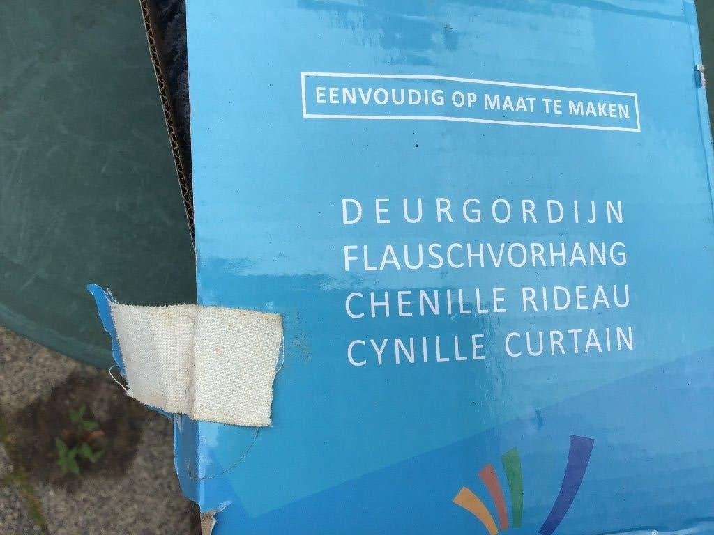Vliegengordijn extra smal, 56 cm, 120 cm of meer, Hordeur, Nieuw, Ophalen of Verzenden