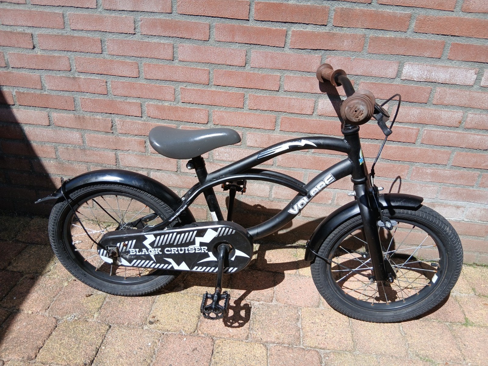 Volare Black Cruiser 16 inch, Fietsen en Brommers, Ophalen, Staal, 16 tot 20 inch