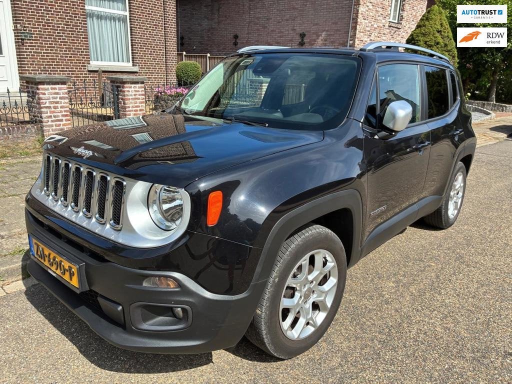 Jeep Renegade 1.4 MultiAir Limited | DEALERONDERHOUDEN | AIR, Auto's, Voorwielaandrijving, Dealer onderhouden, Stof, Gebruikt