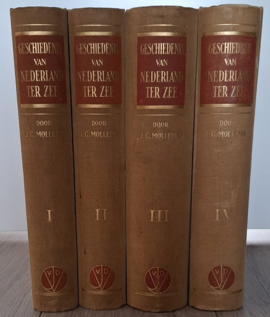 Geschiedenis van Nederland ter zee in 4 delen 1939-1942., Ophalen of Verzenden