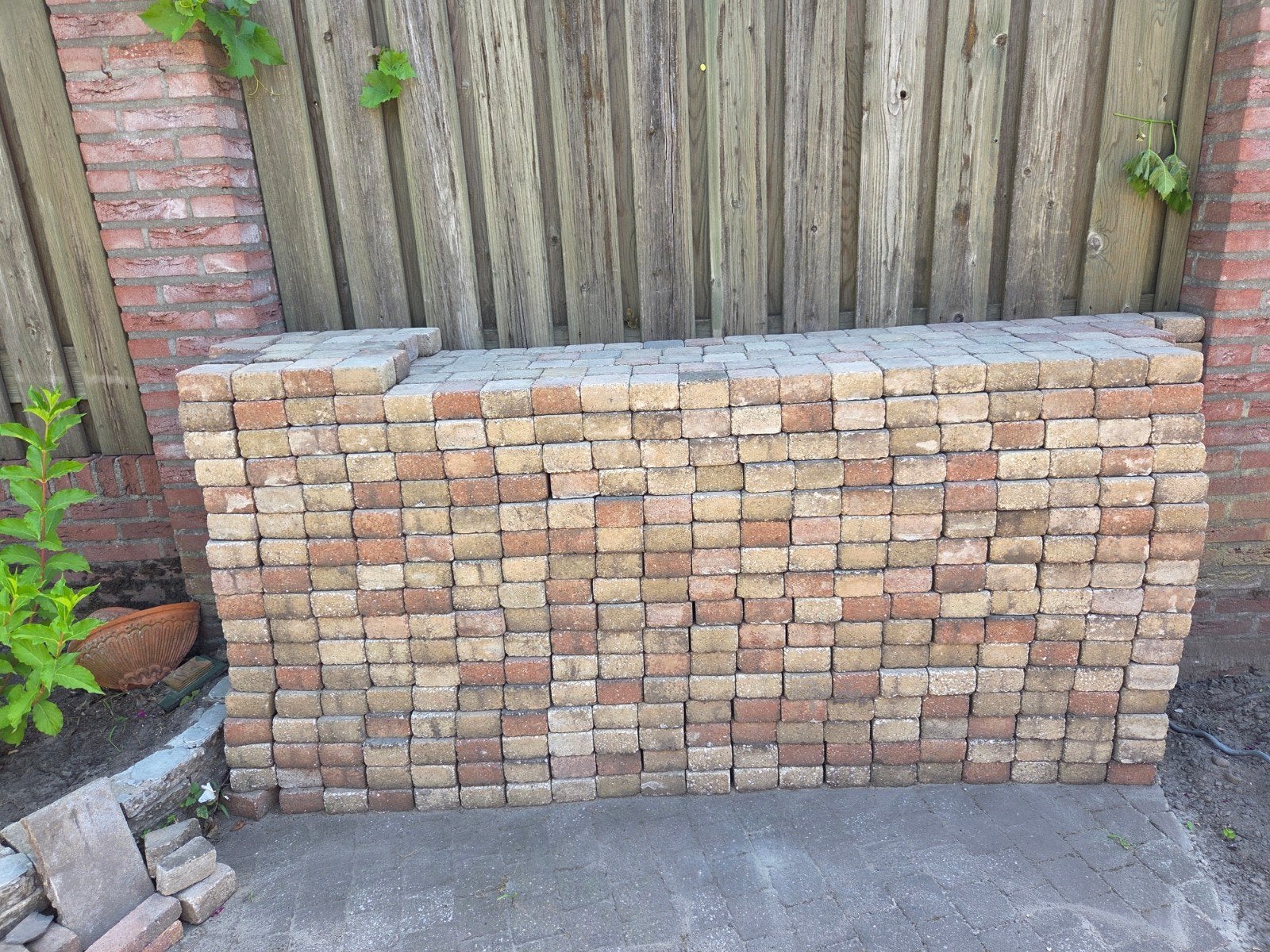 Gratis afhalen gebruikte cobblestones 10x10x5,5 cm., Tuin en Terras, Ophalen, Overige materialen, Gebruikt, Minder dan 3 meter