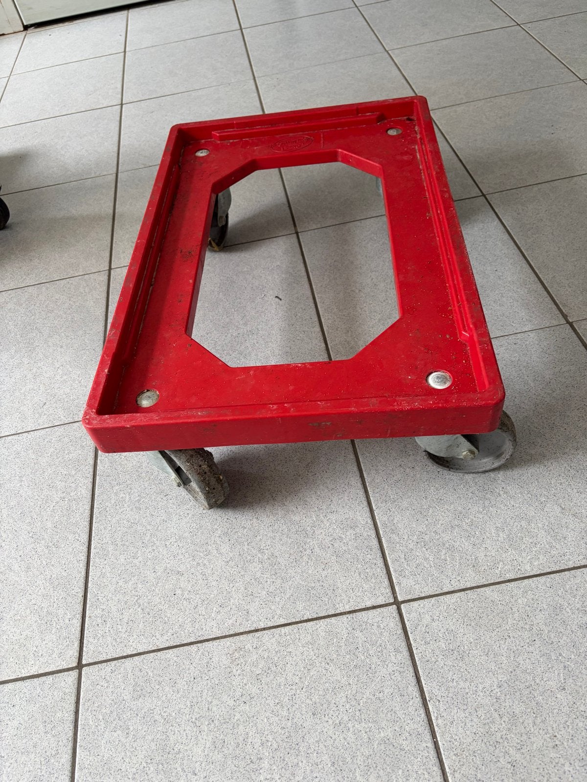 Rood onderstel met wielen - Handig voor transport, 100 liter of meer, Ophalen, Gebruikt, Overige typen