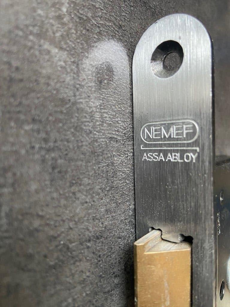 Nemef  Assa Abloy veiligheidsslot SKG2  doornmaat 50 mm, Ophalen of Verzenden, Gebruikt, Slot